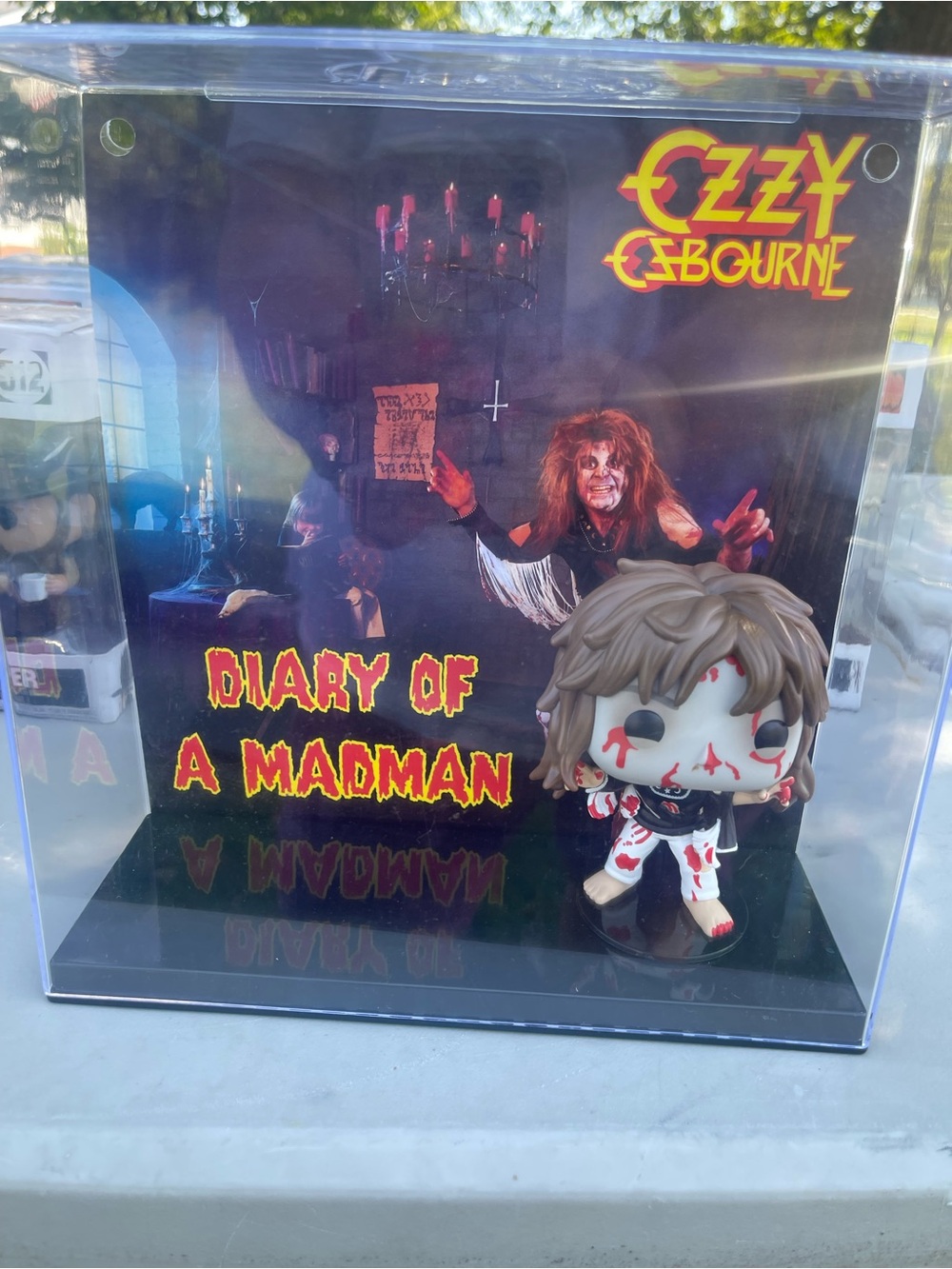 Ozzy Osbourne 'Diary of a Madman' Funko Pop in Display Case